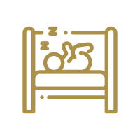 Cot available on request